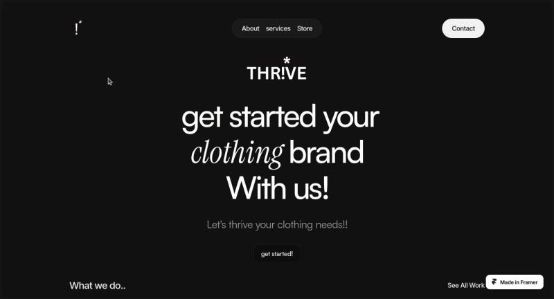 Thrive | The Thrift Store